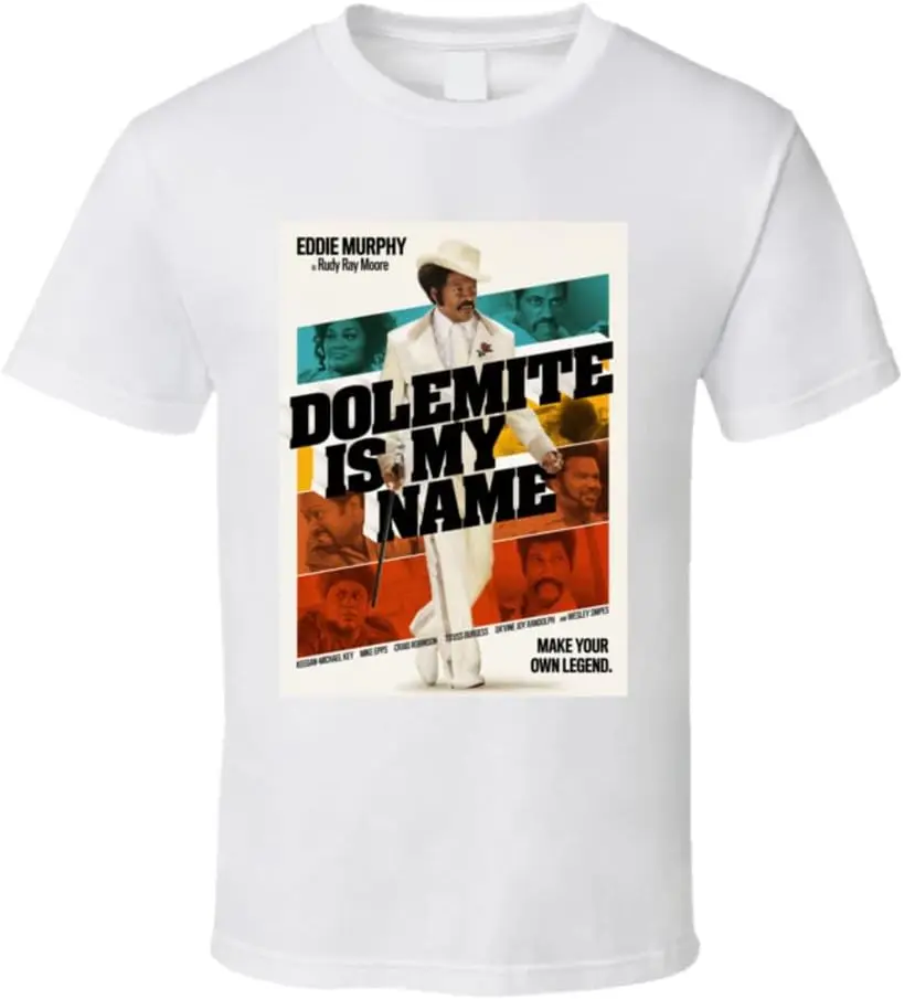 Забавная футболка Dolemite is My Name Movie с комедией высококачественные футболки из 100%