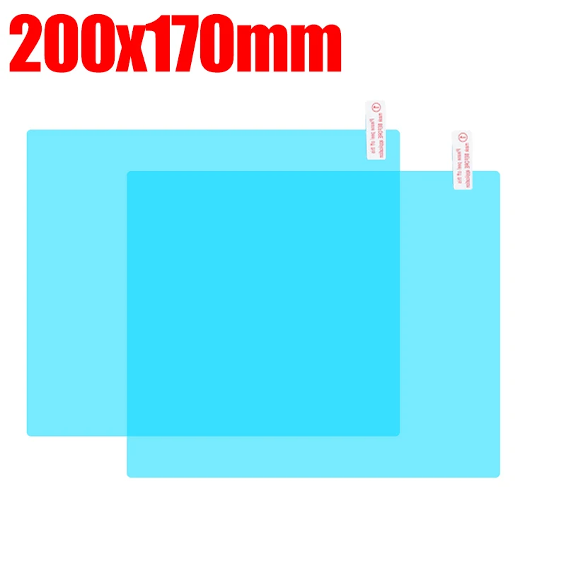Защитная пленка для зеркала заднего вида автомобиля, наклейка на боковые окна, противотуманные блики, непромокаемая водонепроницаемая пленка для авто зеркала, прозрачная нано-коратина