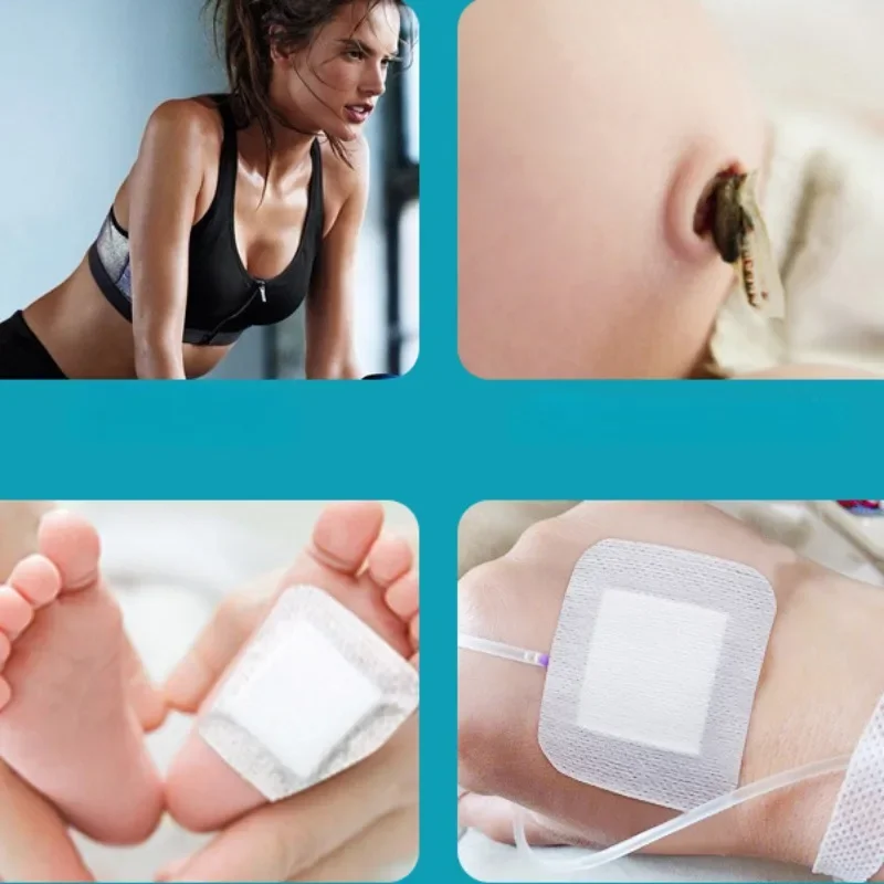 3 шт./компл. большие пластыри для повязки на рану дышащий пластырь первой помощи