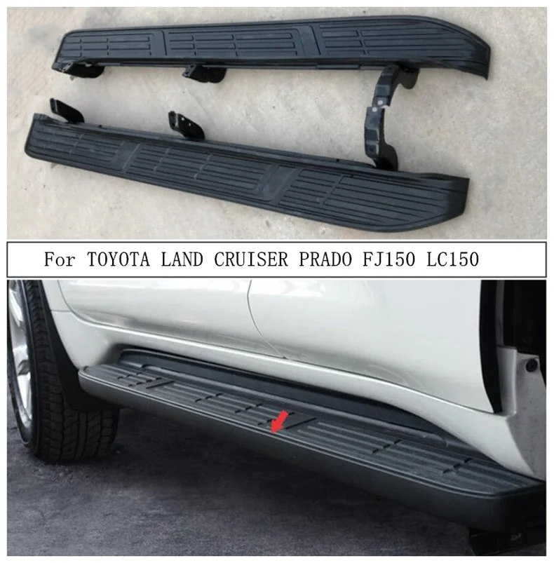 

Side Step Bar Pedals For TOYOTA LAND CRUISER PRADO FJ150 LC150 2010-2022 Running Boards Nerf Bars High Quality Auto Accessories