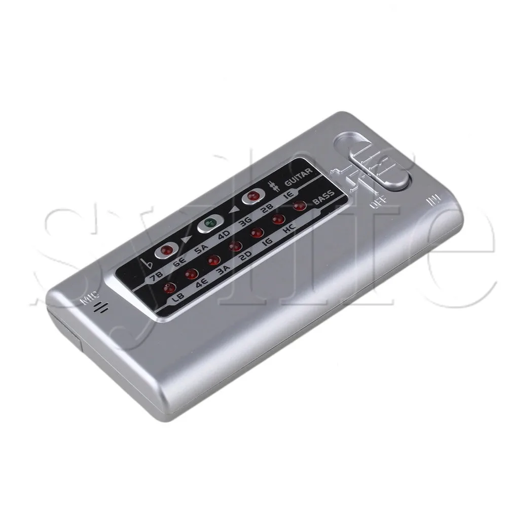 

Sliver Digital Guitar Bass Tuner Acoustic String Tuning