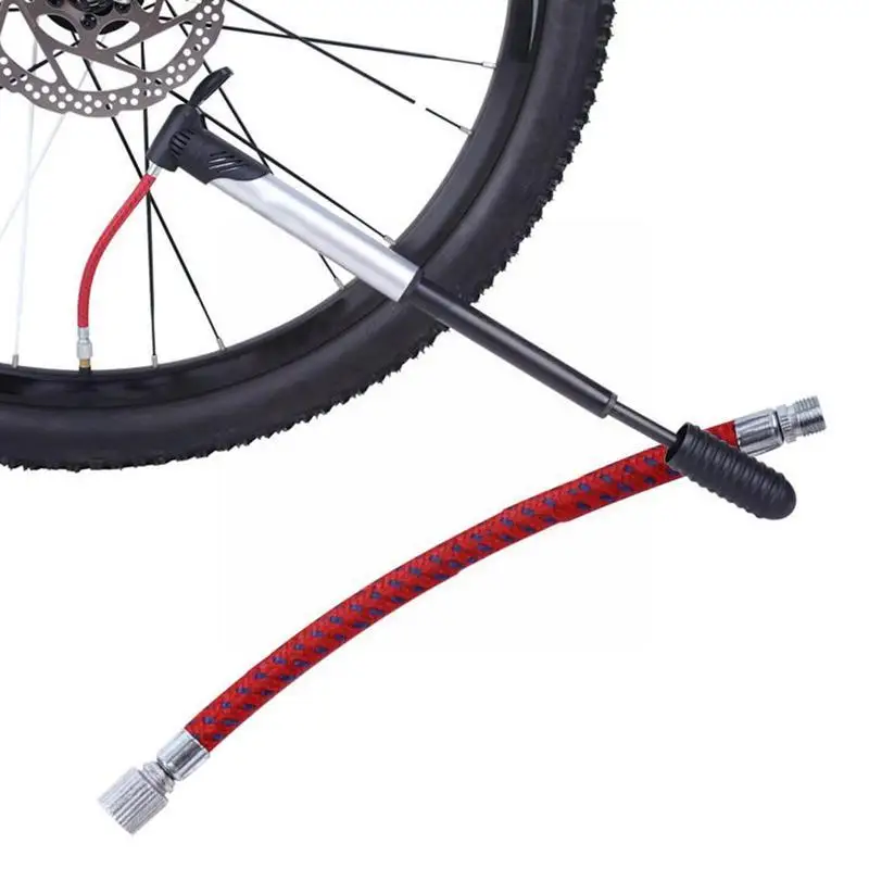 

1pc Portable Bicycle Tire Inflatable Hose Needle Adapter Air Pump Tube 16.5cm Hand Accessories Bike 7mm Inflator Replacemen P5s8