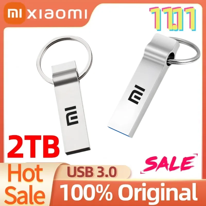 Xiaomi 2 ТБ Металлические USB-накопители Высокоскоростной Pendrive 1 512 ГБ Usb-накопитель