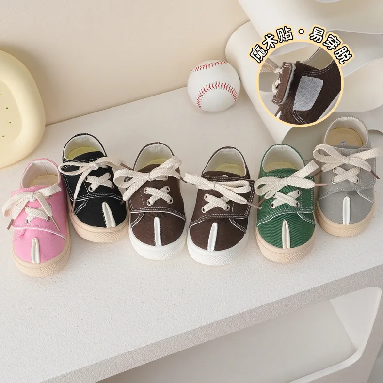 

Eu22-31 детская повседневная обувь для малышей; Однотонная парусиновая обувь; Модные кроссовки для детей