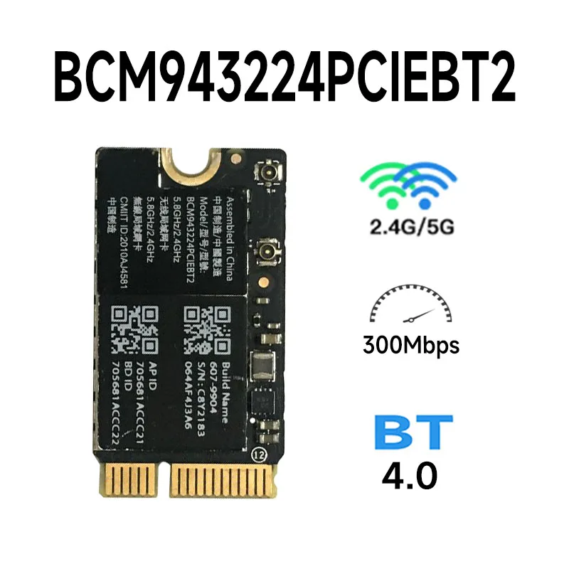 Eathtek WiFi Bluetooth Broadcom Air Port Card для Air 11 