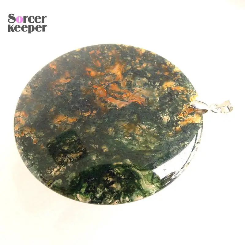 Женские и мужские модные ювелирные изделия круглой формы подвески ожерелья с