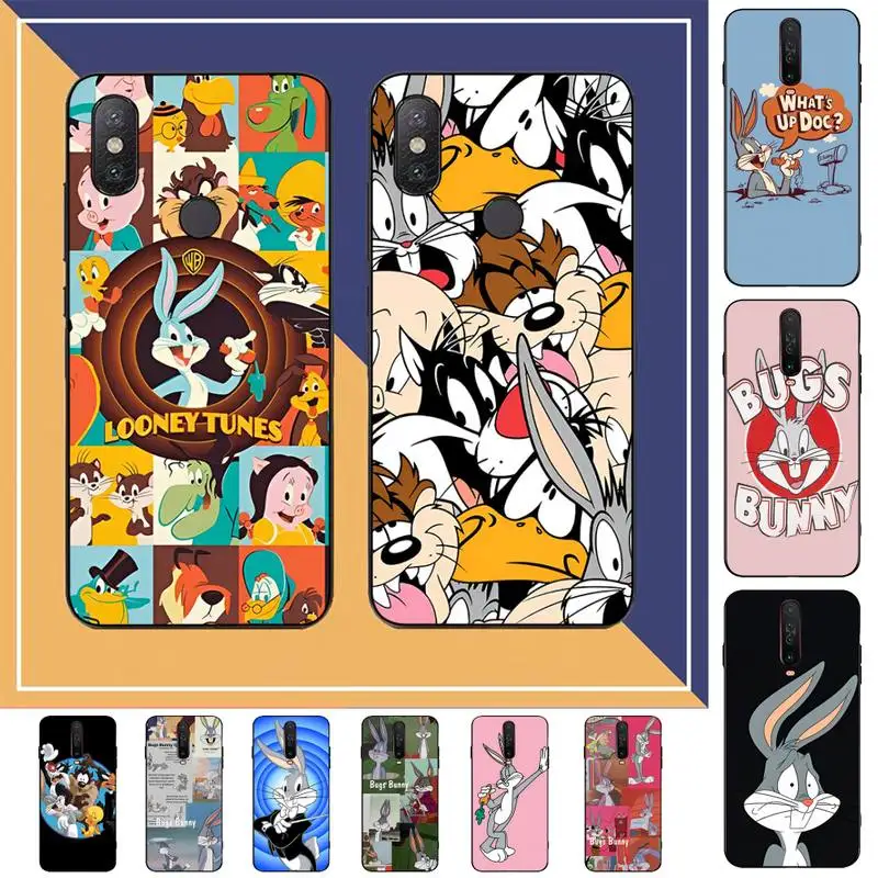 

Funny Cute Rabbit Wolf Dog Cartoon Phone Case for Redmi Note 8 7 9 4 6 pro max T X 5A 3 10 lite pro