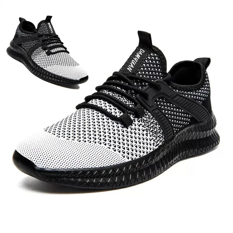 New 2022 Men Running Shoes Breathable Outdoor Sports Shoes Lightweight Sneakers for Women Comfortable Athletic Training Footwear