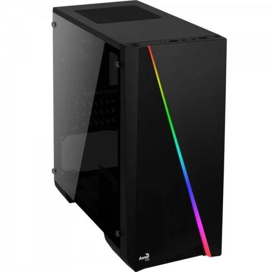 

Gamer Mini Tower RGB Mini Cylon Cabinet Black AEROCOOL