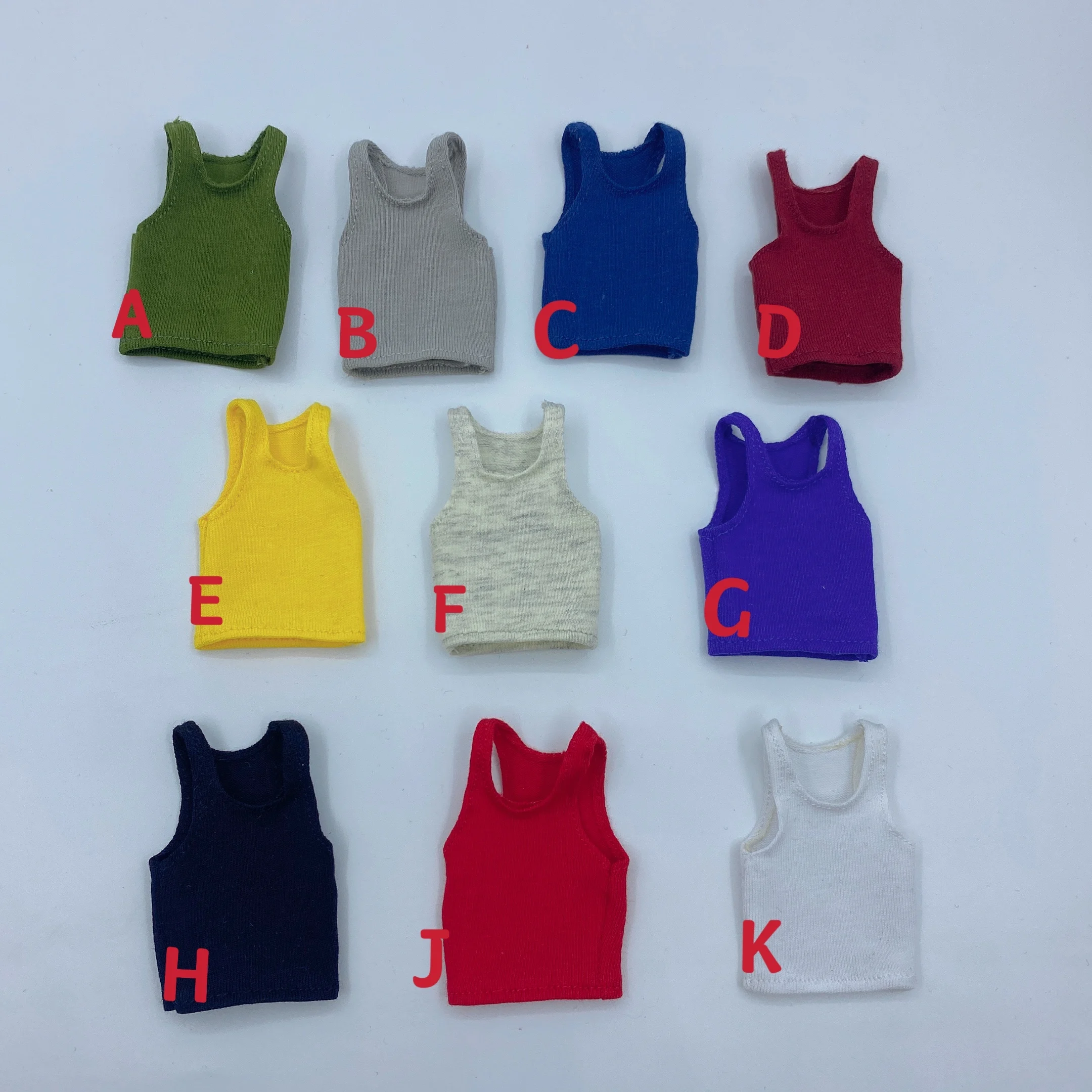 

1/12 scale Man Vest Male Clothes Trendy Accessories Anime Doll Model for 12'' Action Figure Body Toys Collection Toys