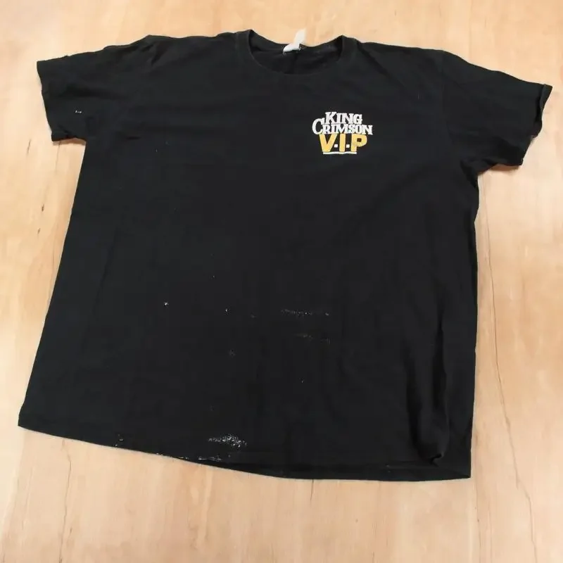Фото Футболка King Crimson VIP Tour Concert Tee, размер LARGE, для фанатов прог-рока, Роберт Фрипп. №1