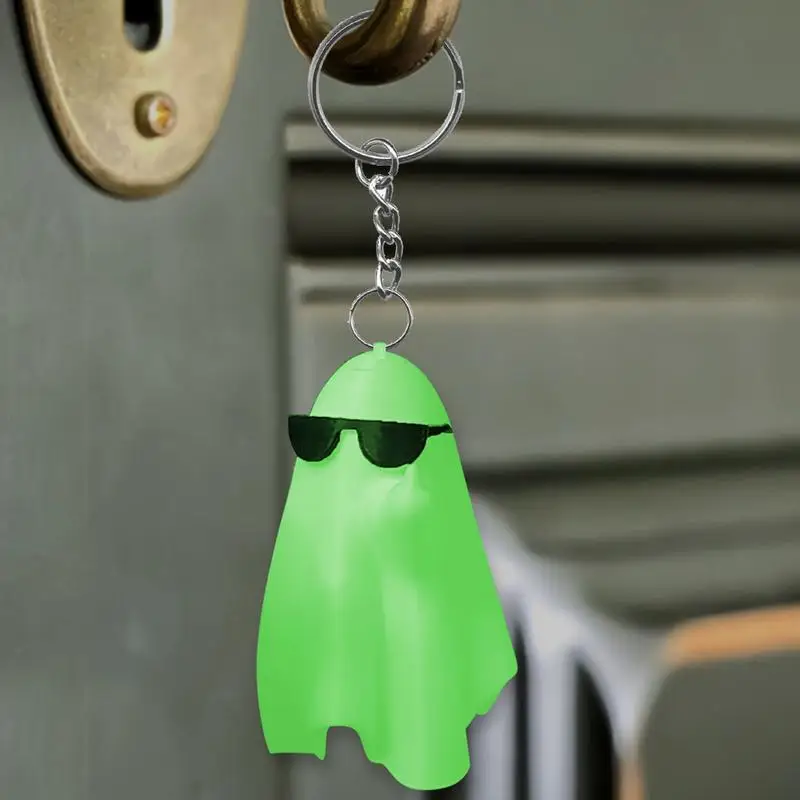 Смола призрак орнамент Хэллоуин светящийся в темноте сказочный сад аксессуары