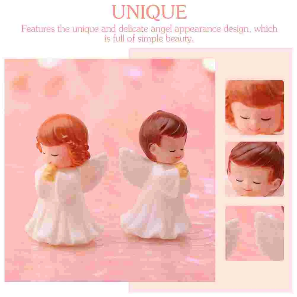 4 шт. моляющийся ангел декоративные скульптуры ангелов статуя фигурки и