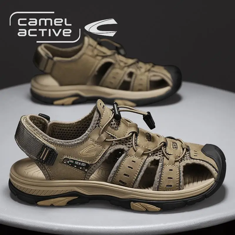 Удобные походные сандалии Camel для активного отдыха мужчин водонепроницаемые