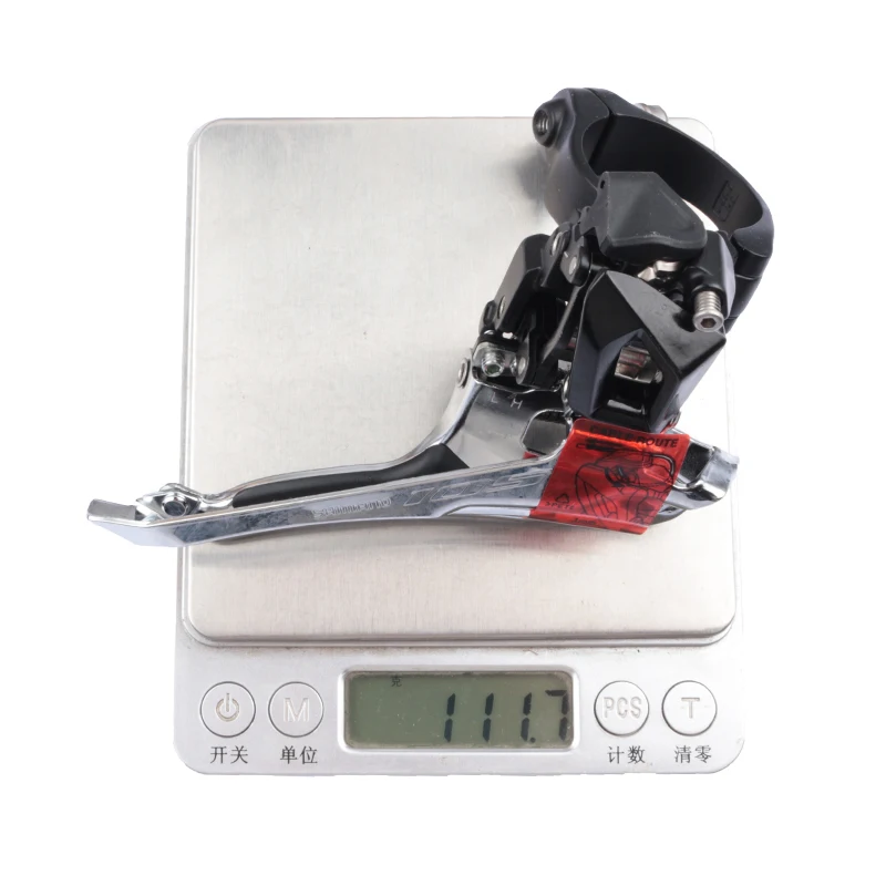 Переключатель передач Shimano 105 R7000 2x11 черный/серебристый 34 9 мм