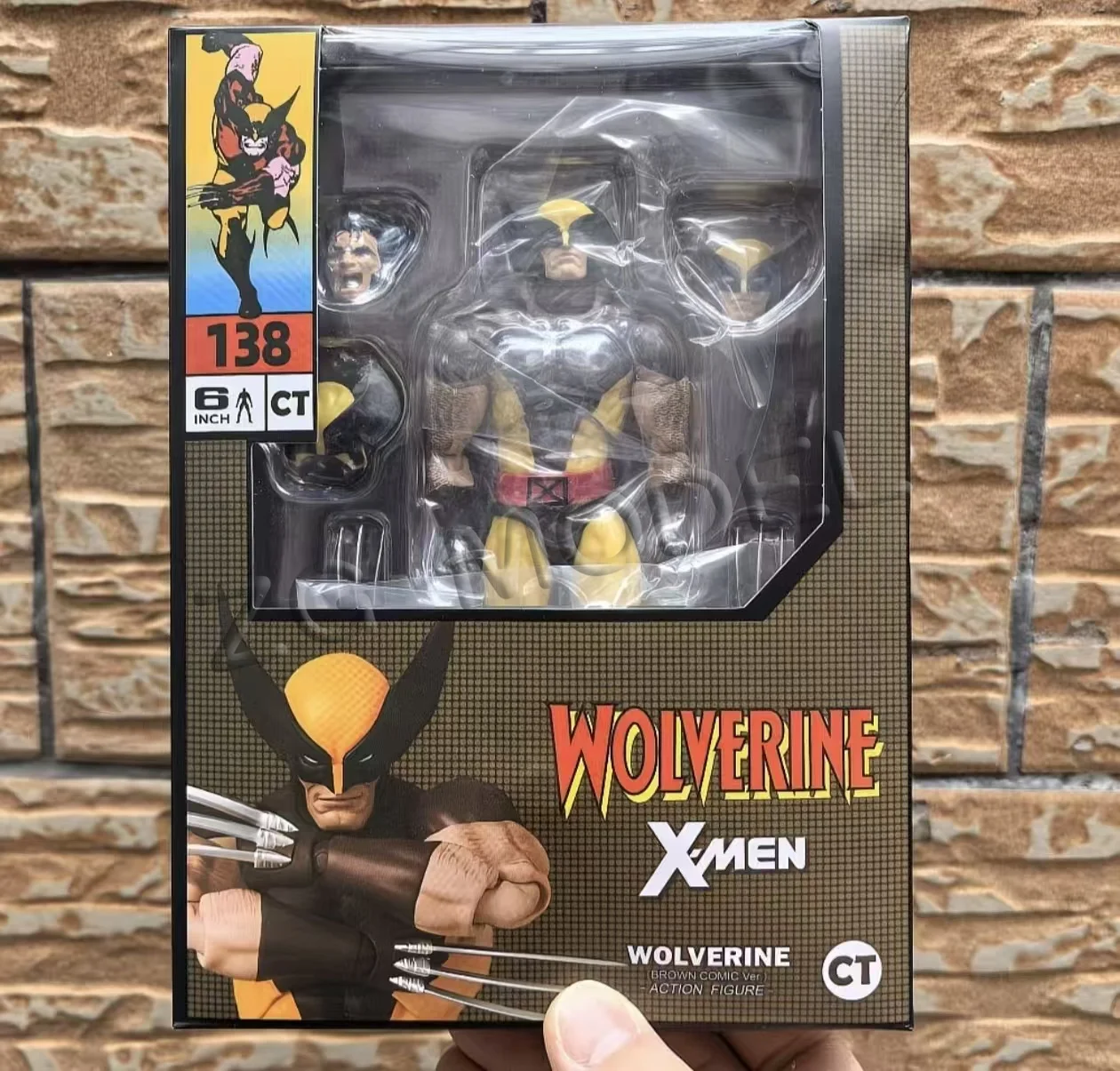 Фото Оригинальные фигурки Ct Toys: Вулкан (Wolverine) и Дэдпул (Deadpool) Mafex 096, фигурка Mafex 138 X, мужская комическая версия, коллекционная статуэтка. №2