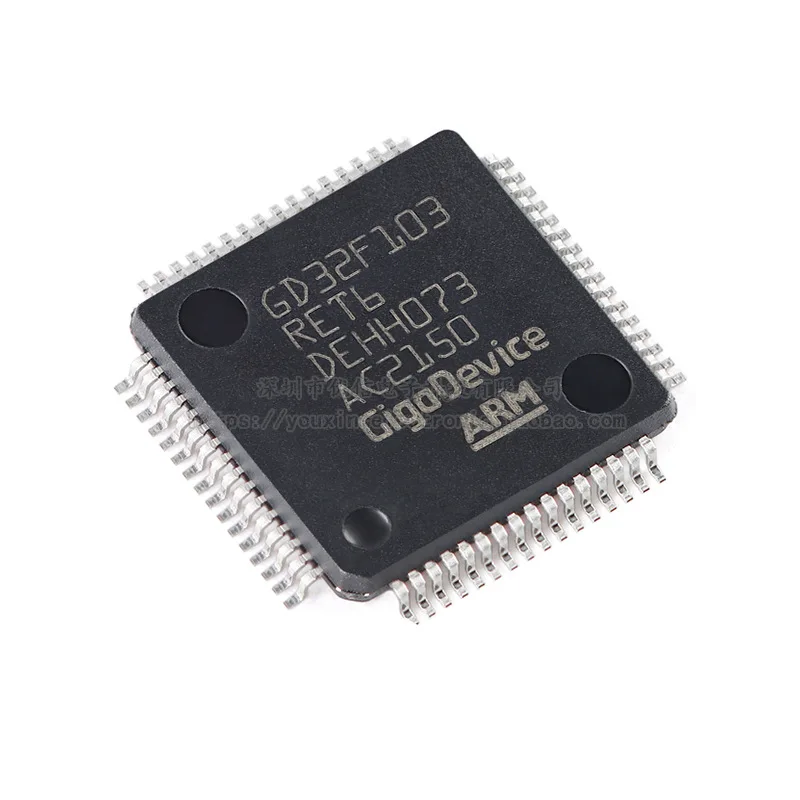 

Original GD32F103RET6 LQFP-64 ARM Cortex-M3 32-bit microcontroller-MCU chip