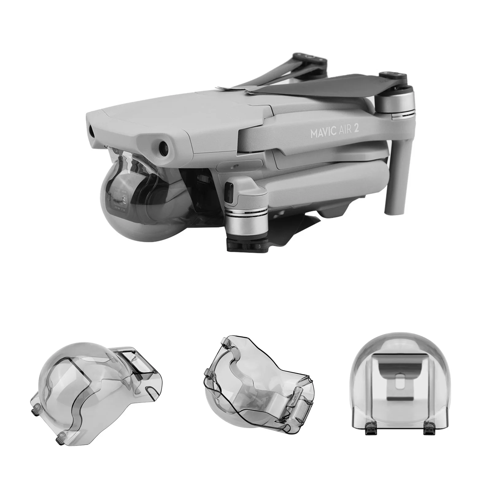 Фото Защитная крышка для объектива DJI Mavic Air 2, защитный чехол для камеры дрона, пылезащитный чехол для объектива, аксессуары №1