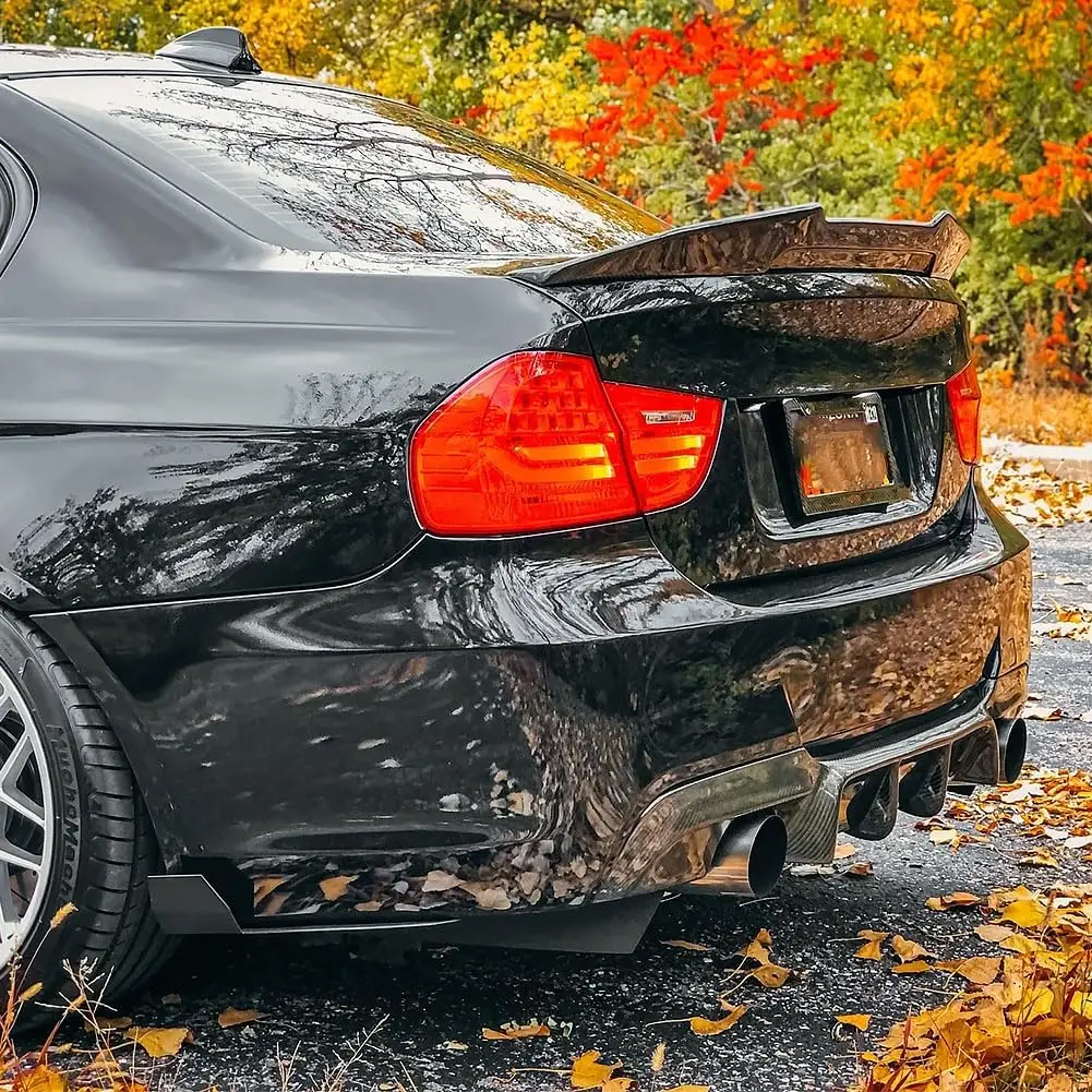 Задний диффузор из углеродного волокна для BMW 3 серии E90 325i 335i M Sport 2005-2012 гг.
