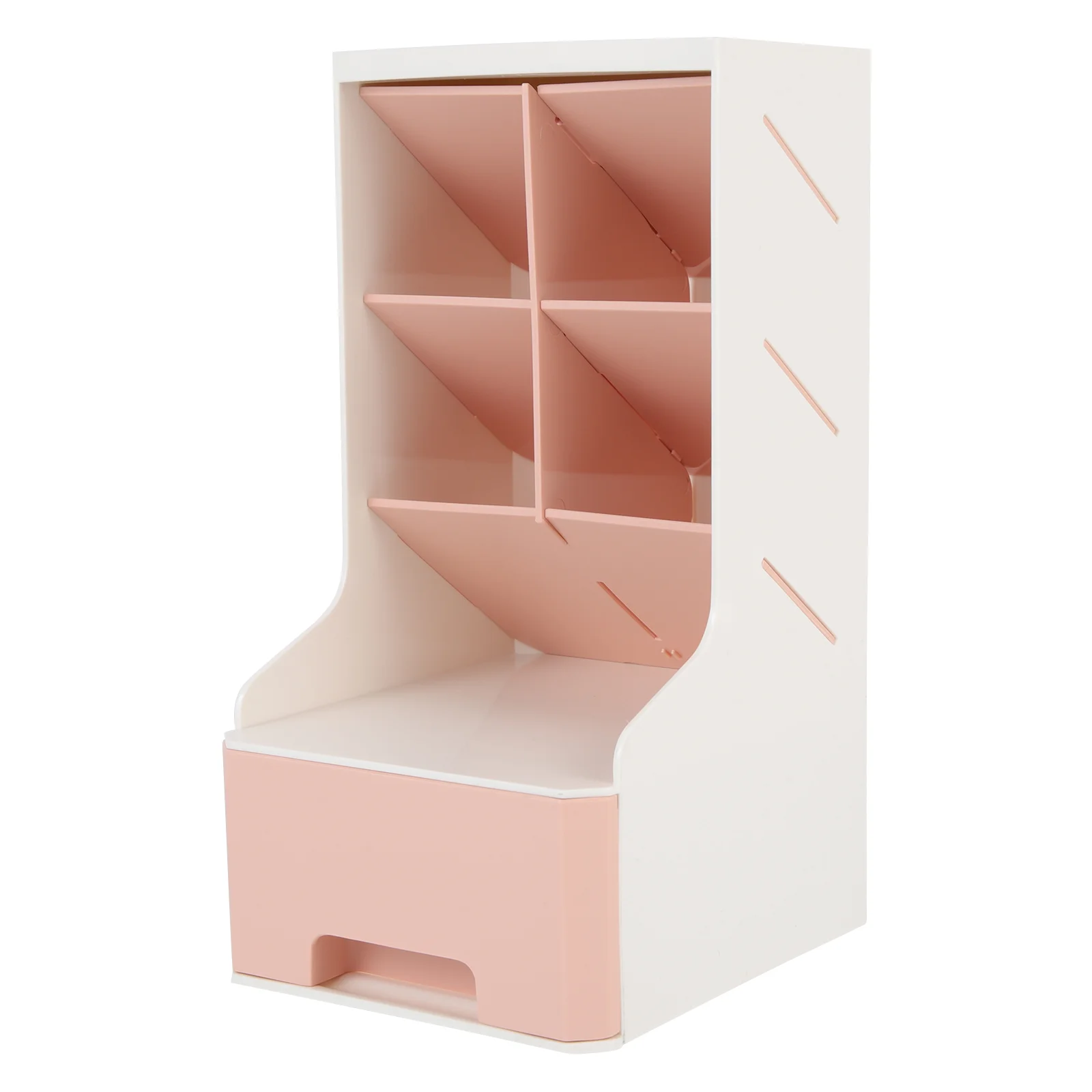 

Pen Holder Organizer Desk Stationery Desktop Storage Drawer Brush Office Case Makeup Container Multi Cup Rack File Supplies