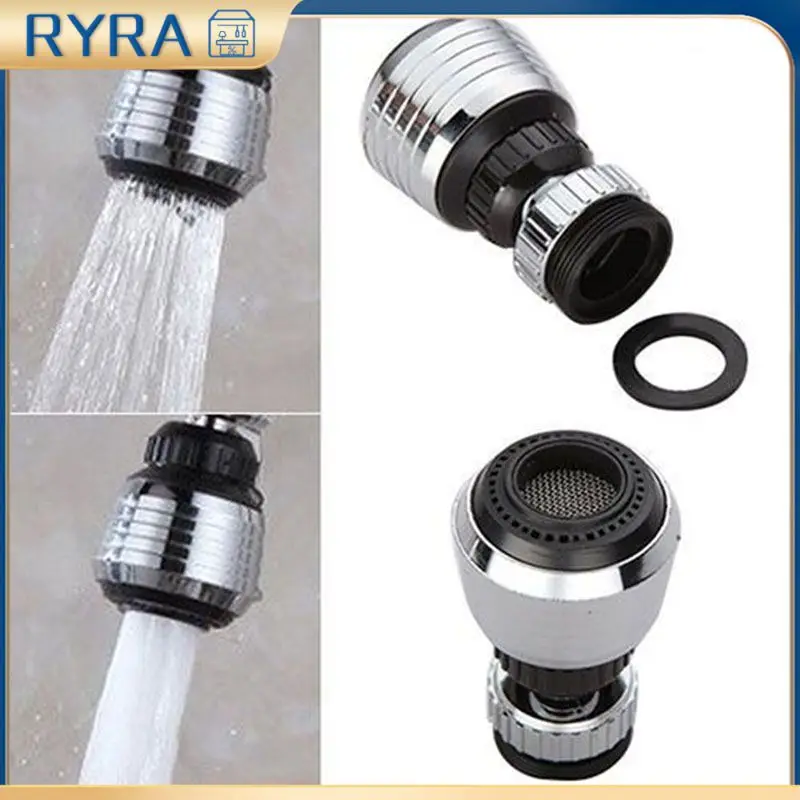 

360° Rotate Faucet Nozzle Bathroom Spattering Aerator Water Saving Shower Head Filter Water Tap Accessories Water Faucet Bubbler