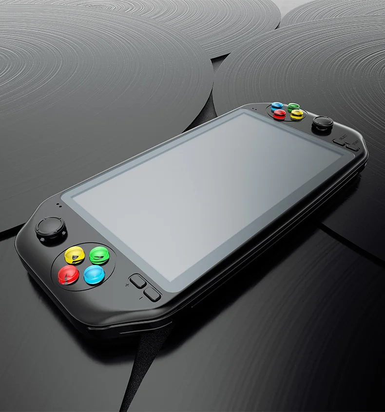 

Новинка для PS1 Game RS18 7 дюймов портативная игровая консоль двойной джойстик контроллер TF карта встроенная 3500 мАч для PSP NES N64 распродажа