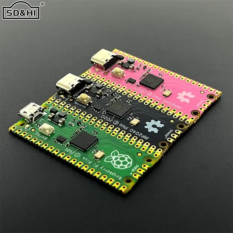 

Для Raspberry Pi Pico Board RP2040 двухъядерный 264KB ARM микрокомпьютер с низким энергопотреблением высокая производительность зеркальный процессор PICO Board