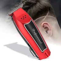 professional rechargeable hair trimmer hair clipper cutting machine hairdressing tool trimming sideburns hair trimmer us plug