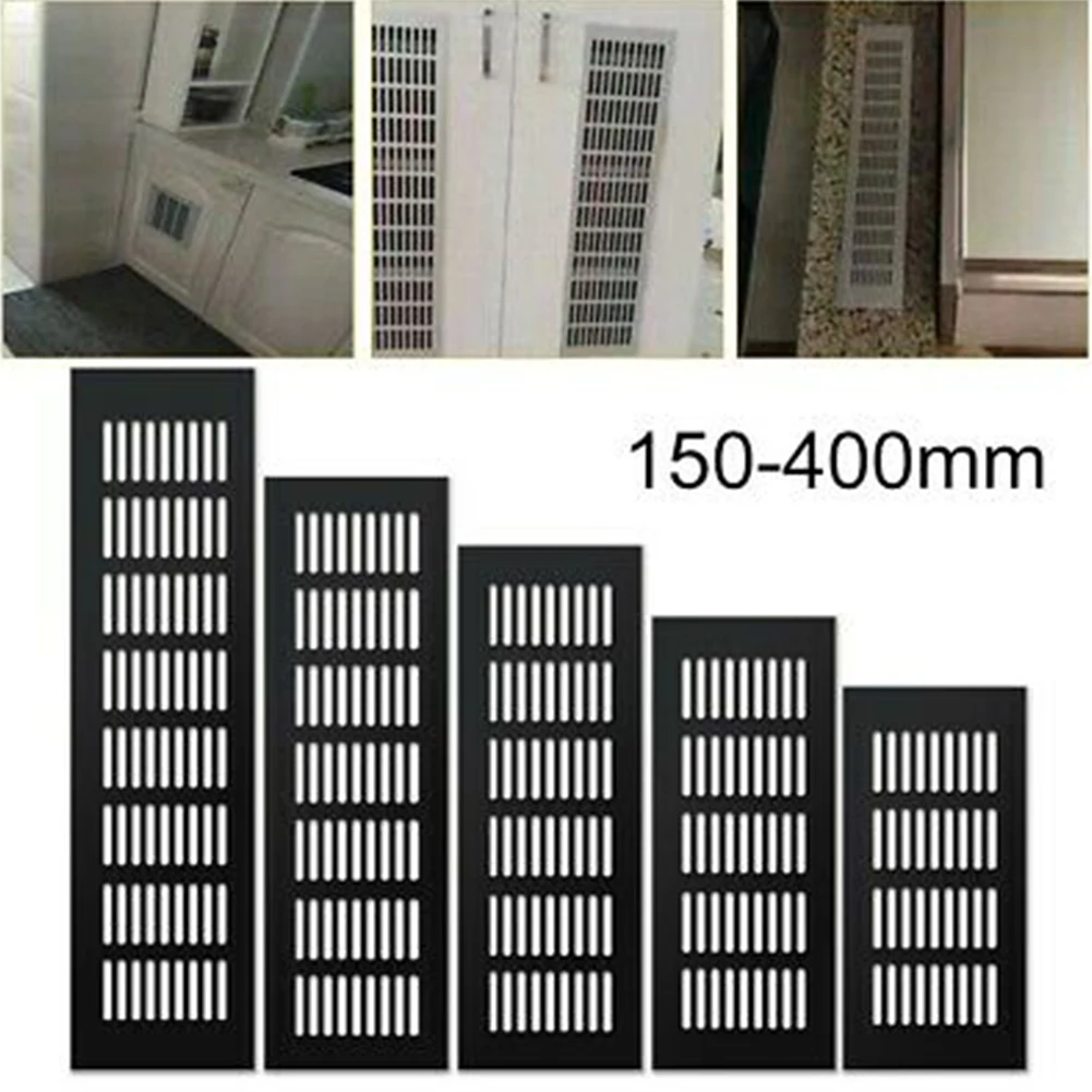 

Vents Perforated Sheet Rectangular Cabinet Wardrobe Aluminum Alloy Air Vent Grille Ventilation-Cover For Wardrobes Cabinets