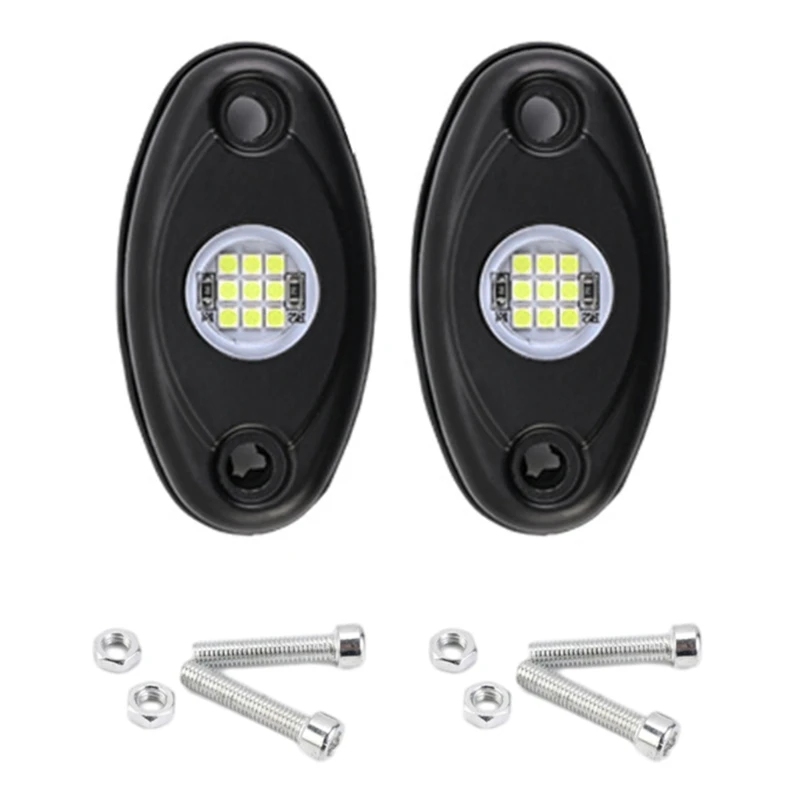 Универсальные светодиодные фонари Rock Lights 9 светодиодов подсветка автоаксессуары