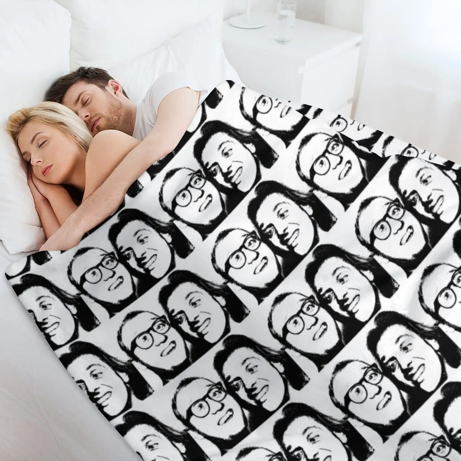 Одеяло Rik mayall and Ade edmondson мягкие одеяла для пикника дивана пледы