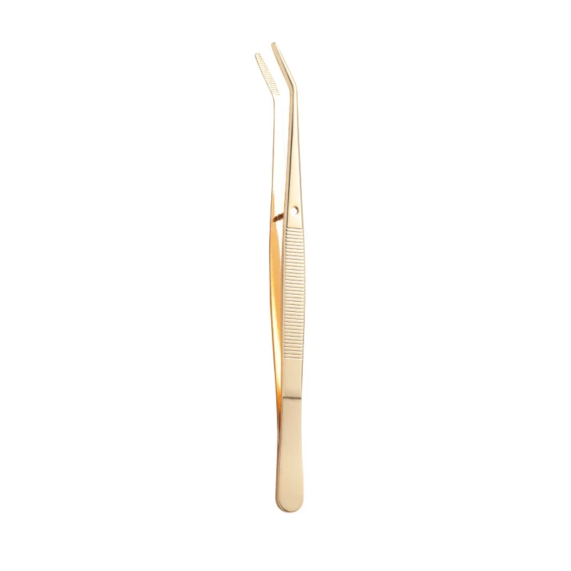 

Long Stainless Steel Straight and Curved Nippers Tweezers Reptile Feeding Tongs for Reptile Snakes Lizards Spider