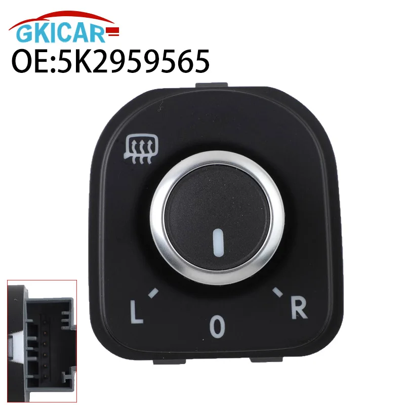 ODiDiO 5K 2959565 Кнопка включения управления заднем зеркалом для Volkswagen Passat CC Tiguan