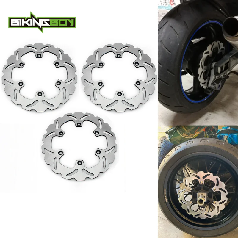 BIKINGBOY RD350LC 83-92 RD350R 91-95 93 94 XP500 T-MAX ABS Скутер 08-11 XJ600 83-91 84 85 Передние и задние тормозные