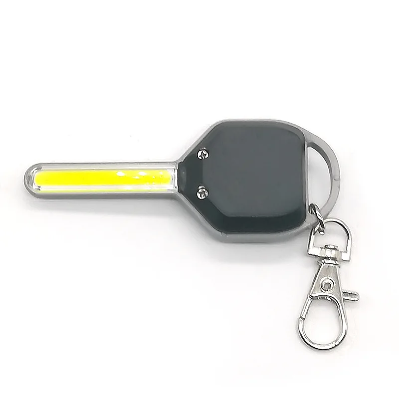 

1 PC Mini LED Flashlight Light Mini Key Shape Keychain Lamp Torch Emergency Camping Light Key Ring Keychain Torch Lamp