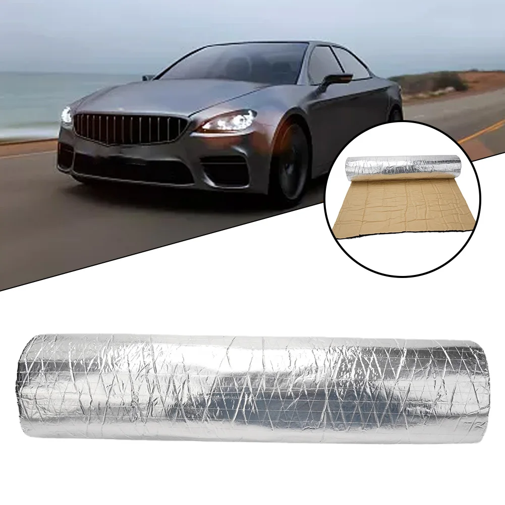 

100 * 50cm Car Door Sound Proofing Deadening Closed-Cell Foam Insulation Heat Mat Shield Applicable To Doors Chassis Tail Boxes
