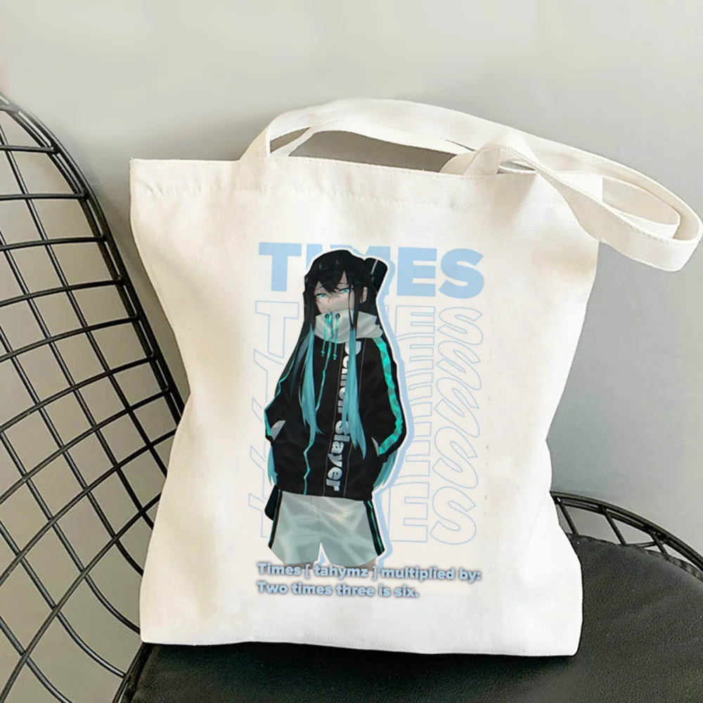 Сумка для покупок Kimetsu No Yaiba многоразовая Складная Сумка-тоут из переработанной