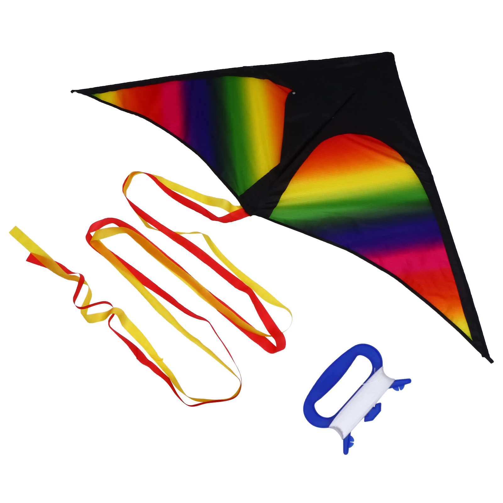 

Kite Kids Kites Delta Rainbow Easy Outdoor Shaped Triangle Fly Games Activities Flying Beach Adult Stunt Children Toys Kid
