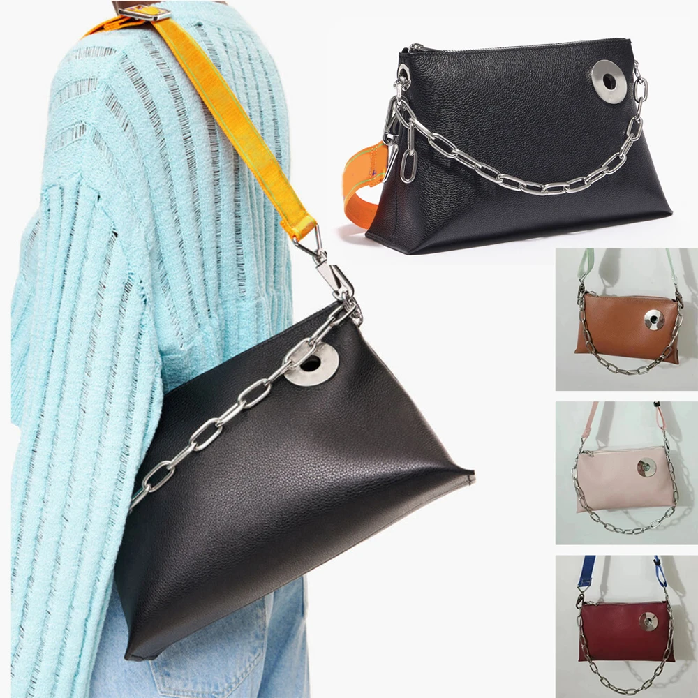 

Women's Bag Flat Leather Commuting Bag Casual Shoulder Bag Crossbody Handbag Women's Bag 2023 Trend Bags for Women Female Bags