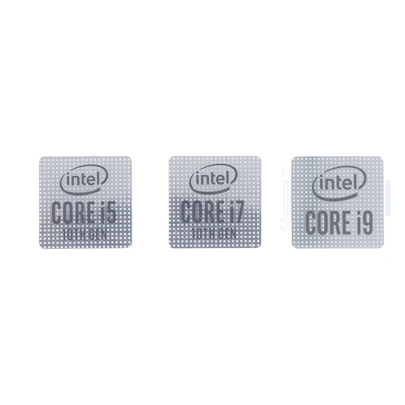 

5pcs 10th Generation Core i5 i7 i9 DIY Sticker Label Notebook Decoration