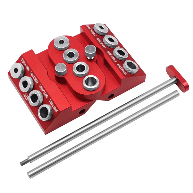 

1 SET 30 45 90 Degree Angle Drill Guide Jig Drill Hole Guide Jig Drill Guide Dowel Jig