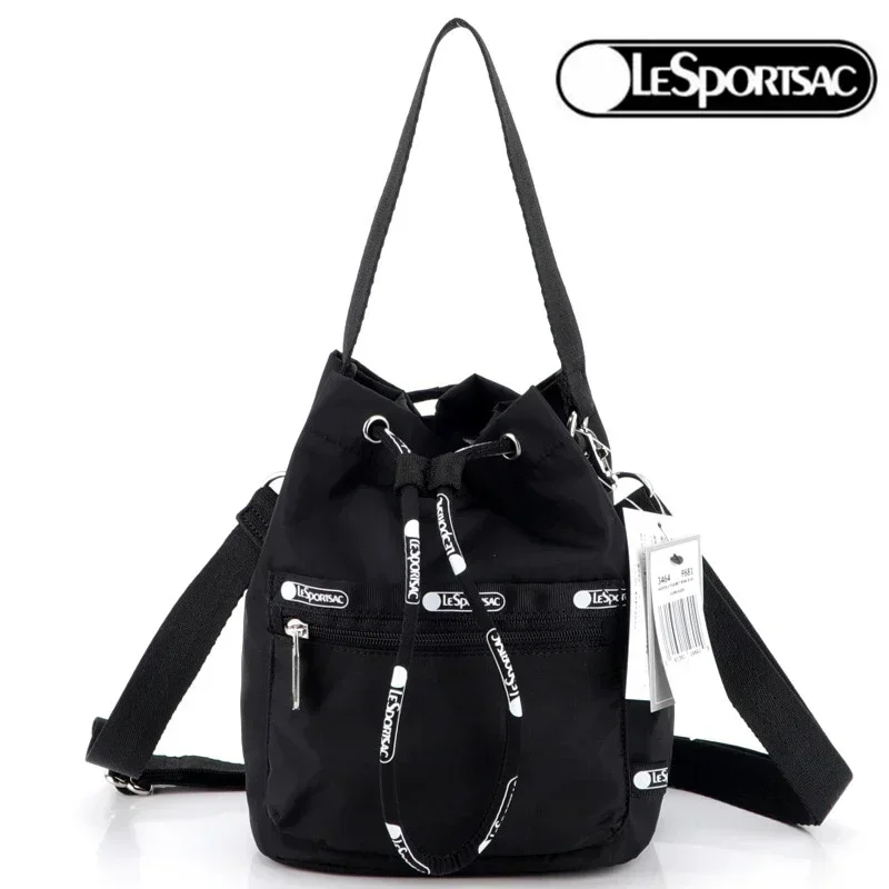 Lesportsacs Girl Сумка-бочка на шнурке 3464 Сумка через плечо одно 23*17*12 см Модная сумка для