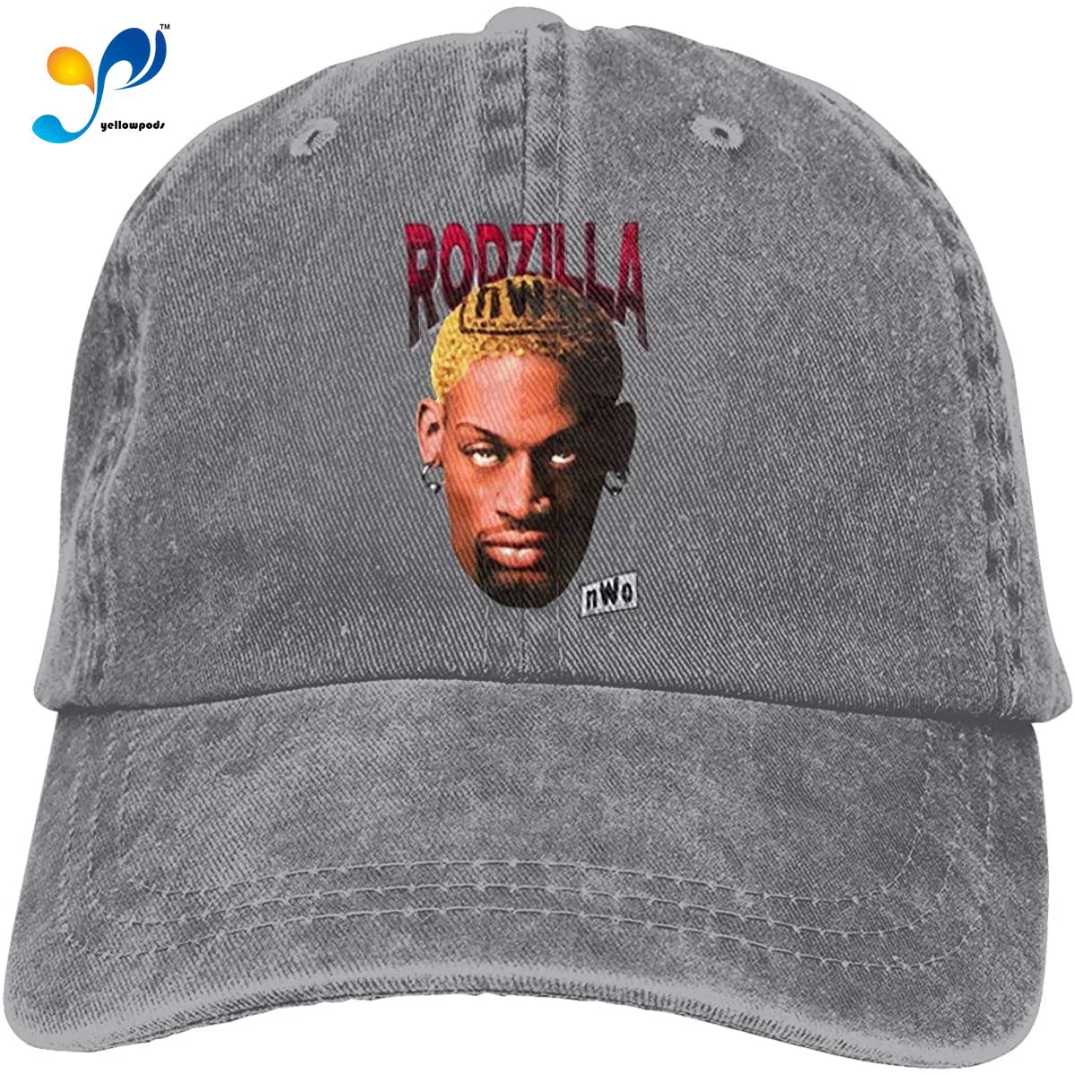 

Dennis Rodman Rodzilla WCW Wrestling Unisex Music Cowboy Hat Adjustable Casquette Cap Black