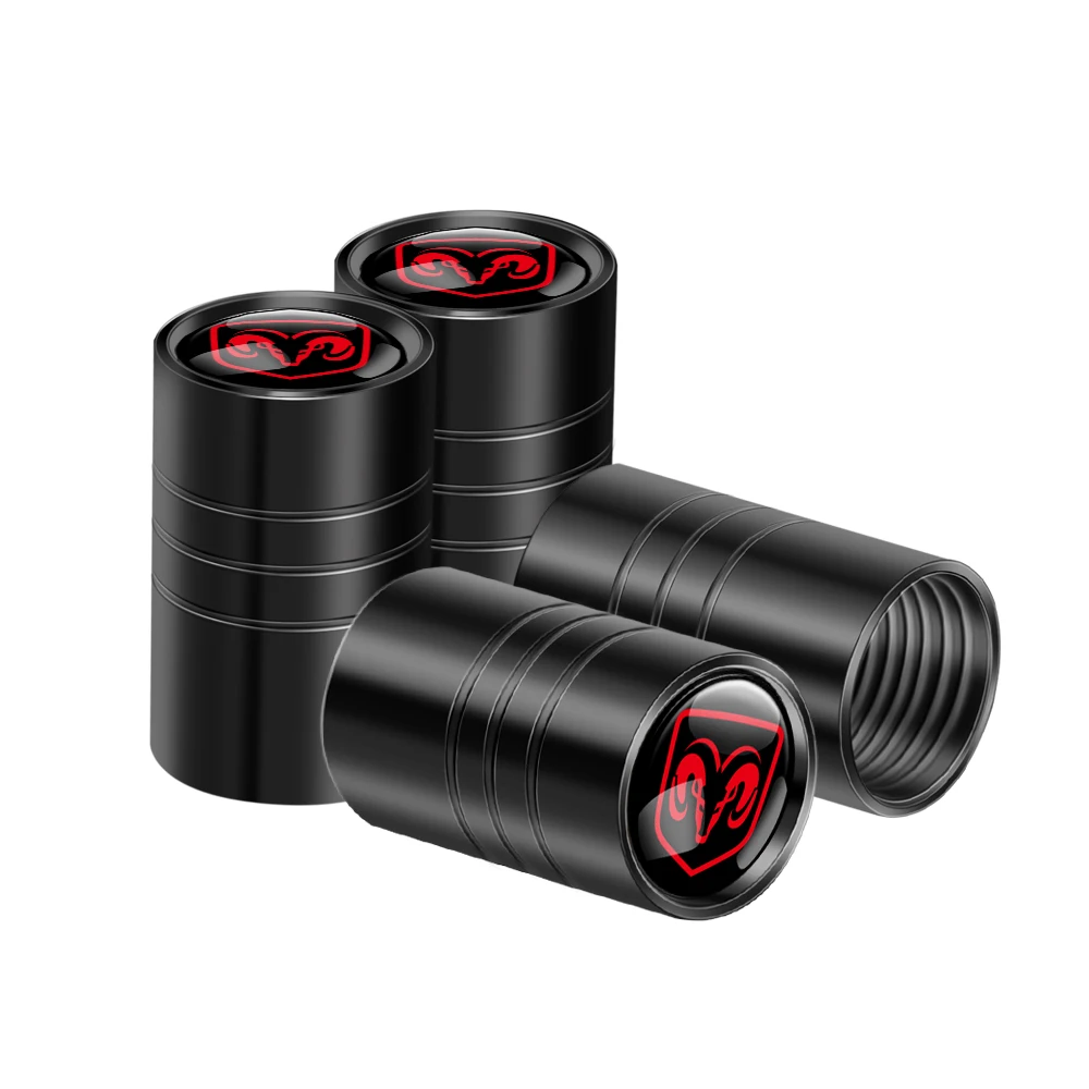 

4 шт. автомобильные металлические заглушки для колес, колпачки для штока клапана, авто украшение для Dodge Durango Caliber Challenger Dakota Spirit Caravan Viper