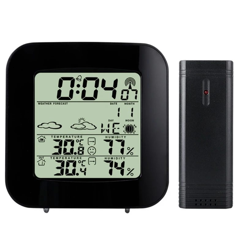 

Indoor Outdoor Fore-cast Sensor Weather Station Digital Hygrometer Thermometer DropShipping