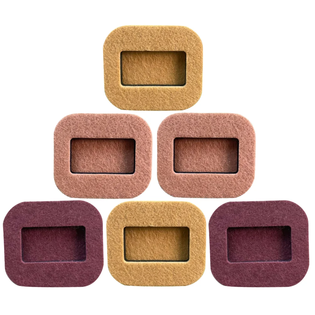 

6pcs Caster Cup Chair Pad Furniture Foot Protector Wheel Stopper Pad Supply