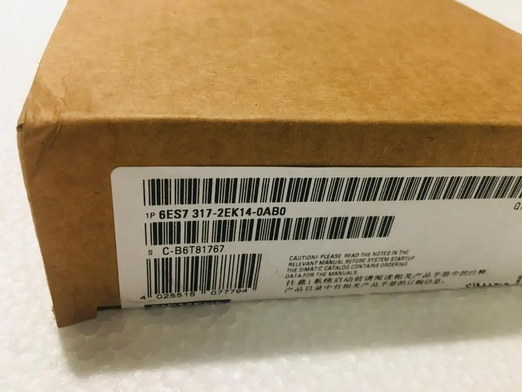 

Новый Siemens 6ES7317-2EK14-0AB0 SIMATIC S7-300 CPU 317-2 PN/DP