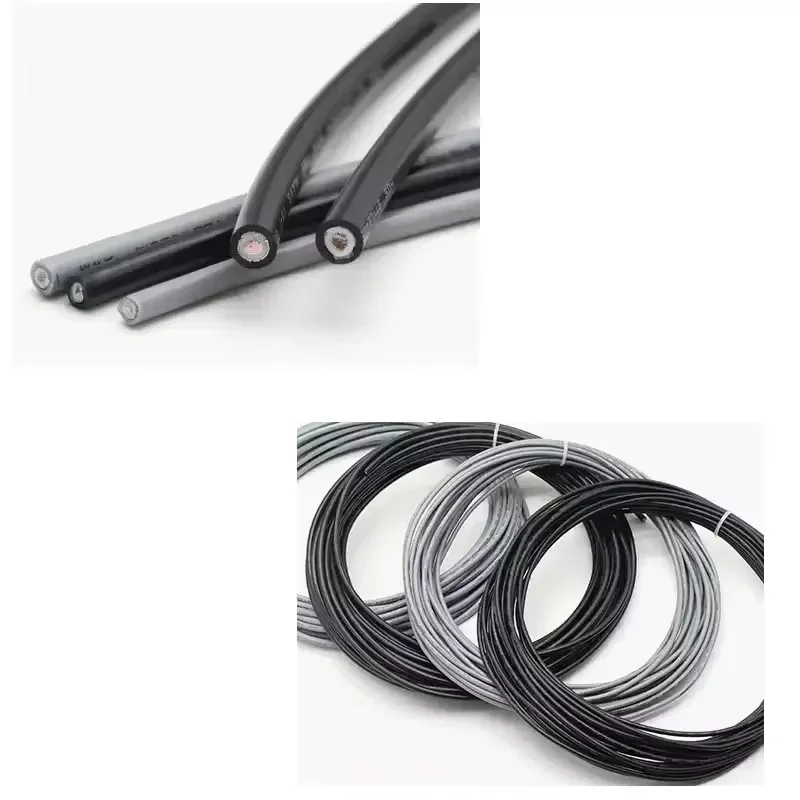 Фото Экранированный провод сигнальный кабель 10, 12, 14, 16, 18, 20-28 AWG UL1185 Электронный медный сигнальный экранный кабель Канальный аудио одноядерный 1C №3