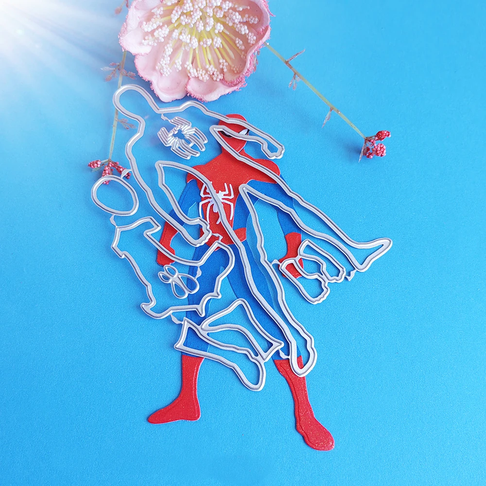 

Beautiful boy likes cartoon character cutting dies for English letters, scrapbooks, reliefs craft stamps, photo album puzzl