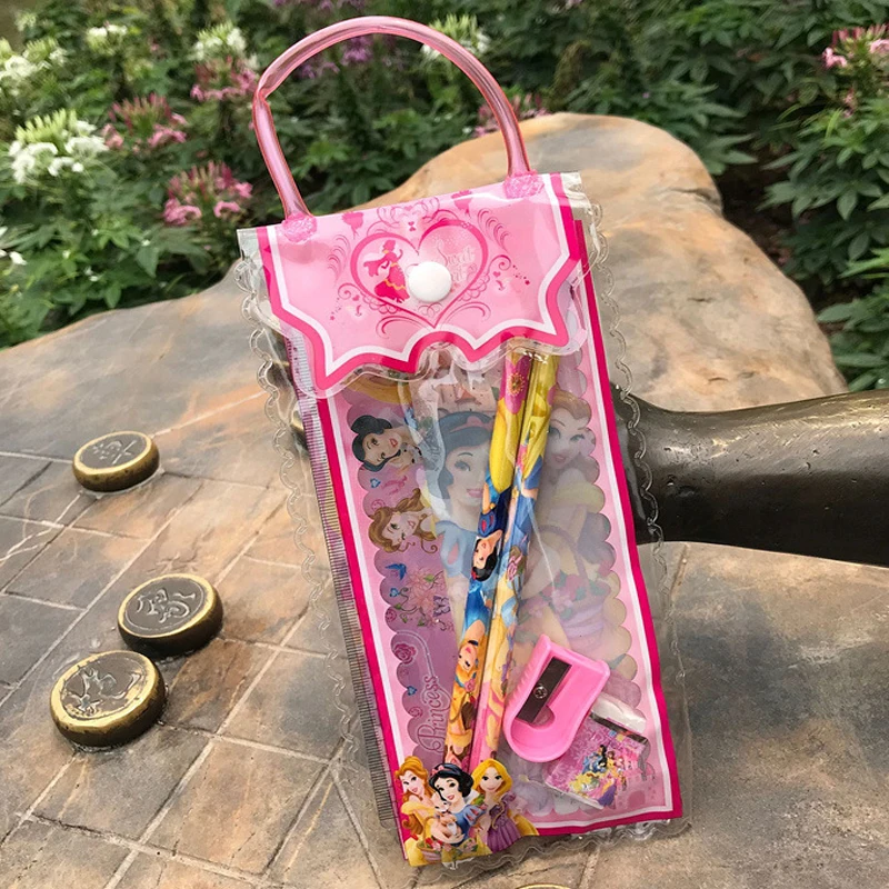 Набор детских канцелярских принадлежностей Disney сумка-тоут с мультяшным аниме